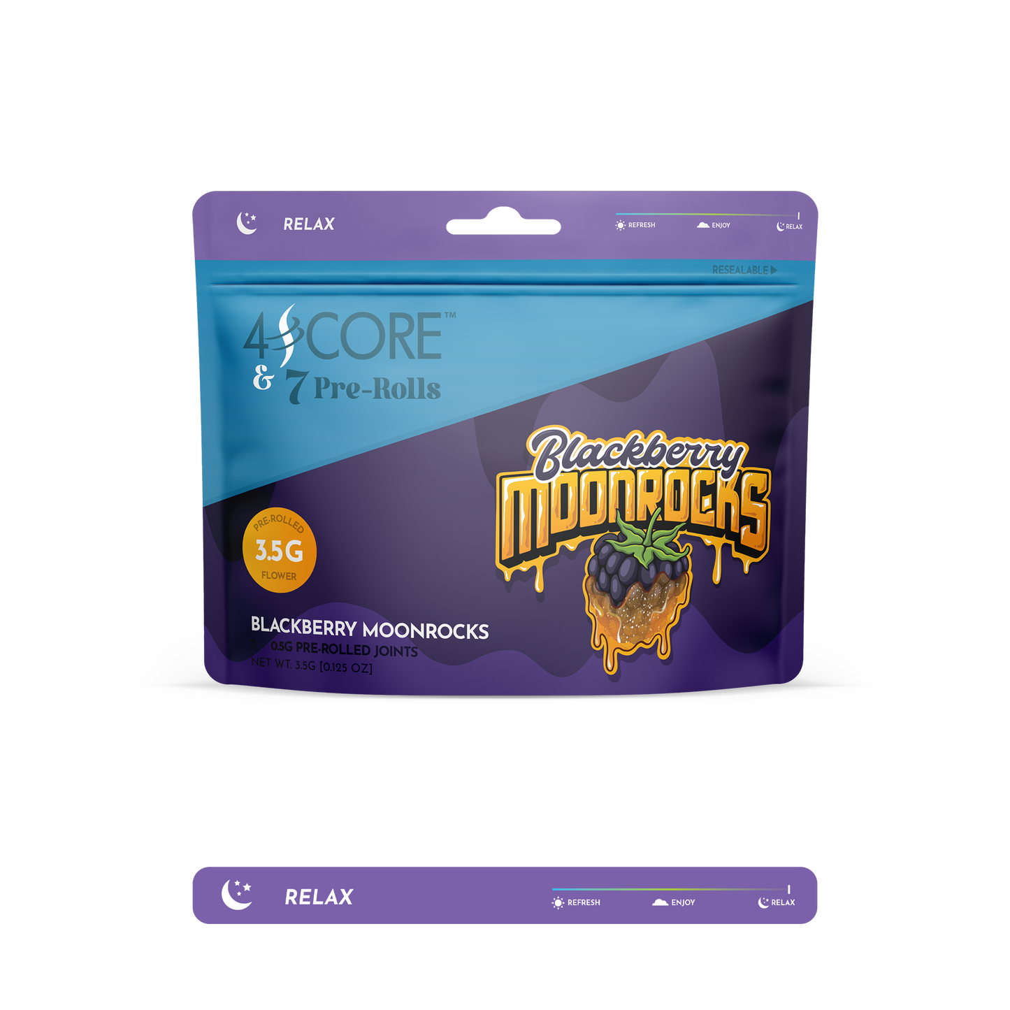 BLACKBERRY MOONROCKS | 7 PRE-ROLLS