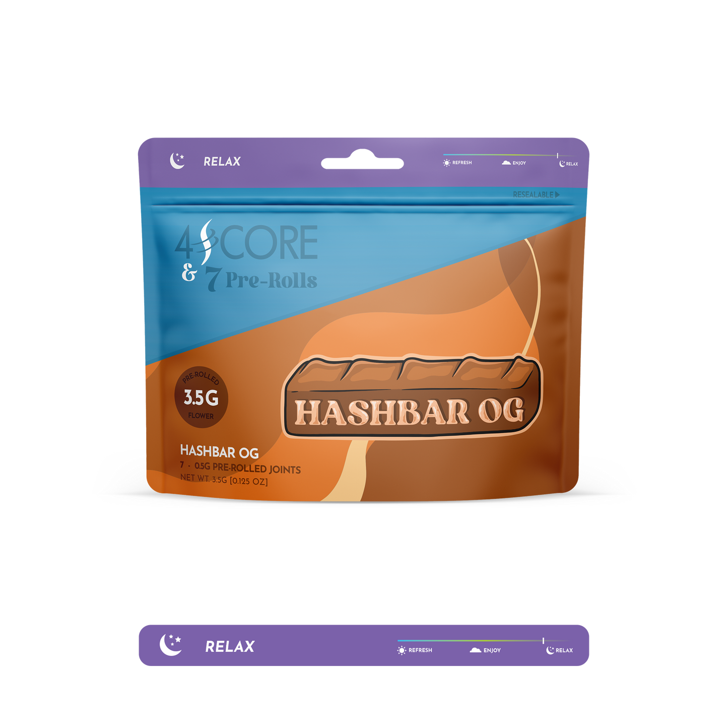 HASHBAR OG | 7 PRE-ROLLS