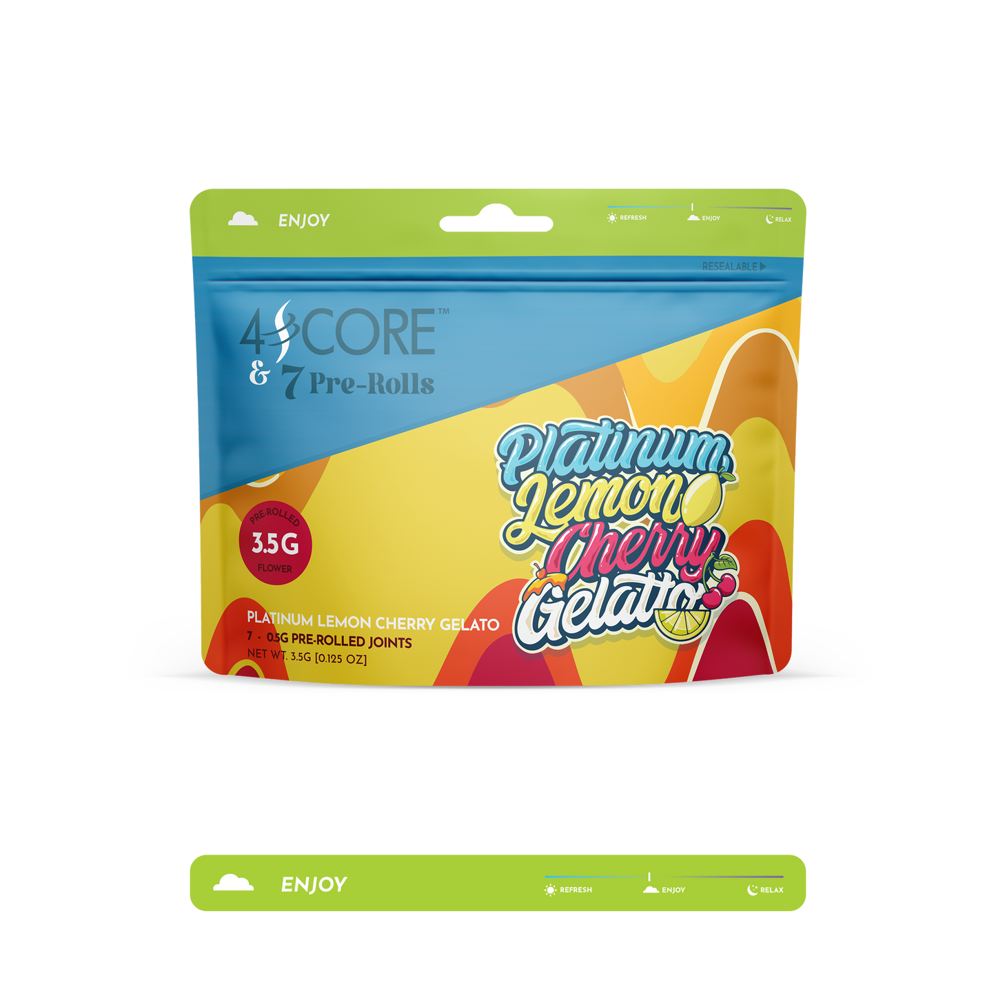 PLATINUM LEMON CHERRY GELATO | 7 PRE-ROLLS