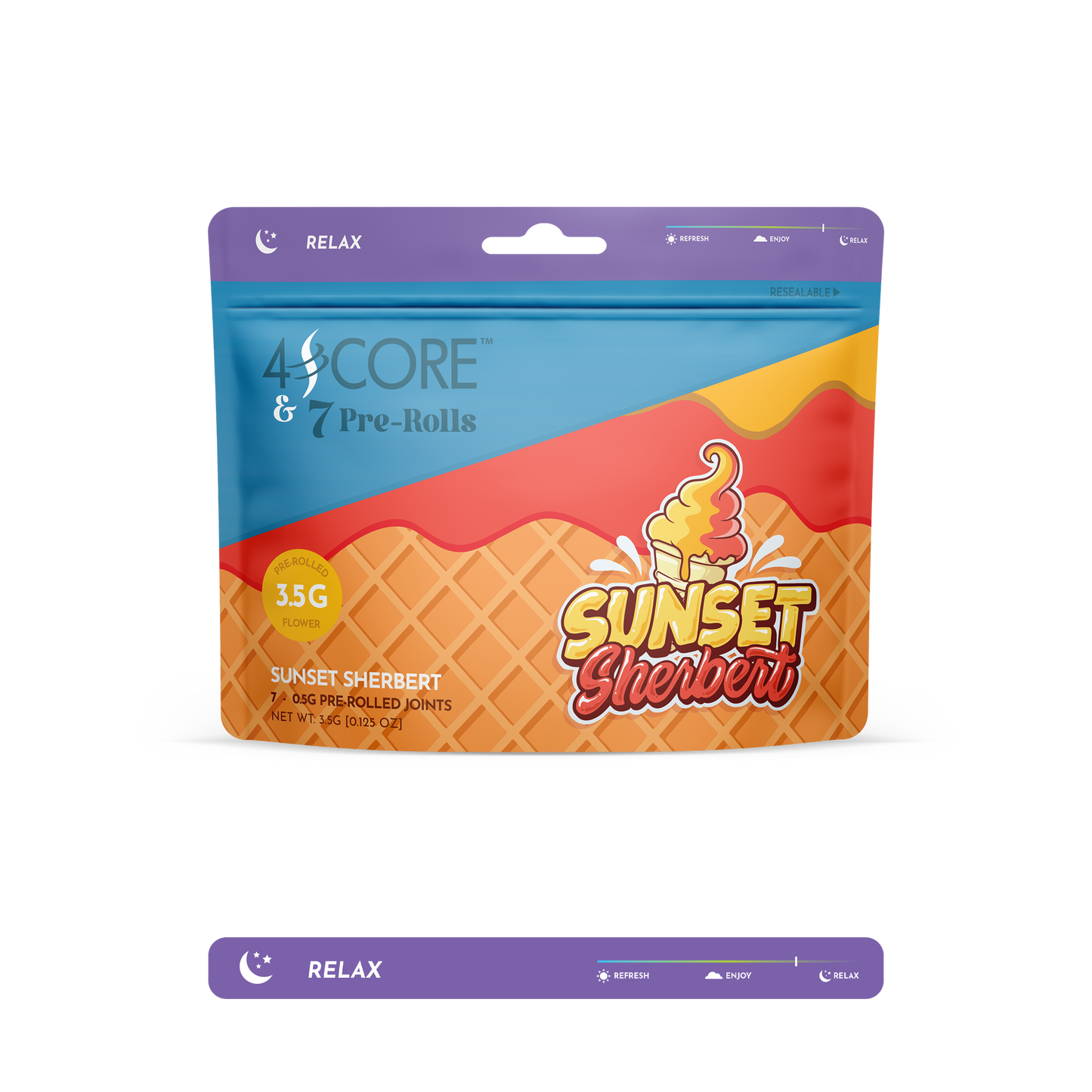 SUNSET SHERBERT | 7 PRE-ROLLS