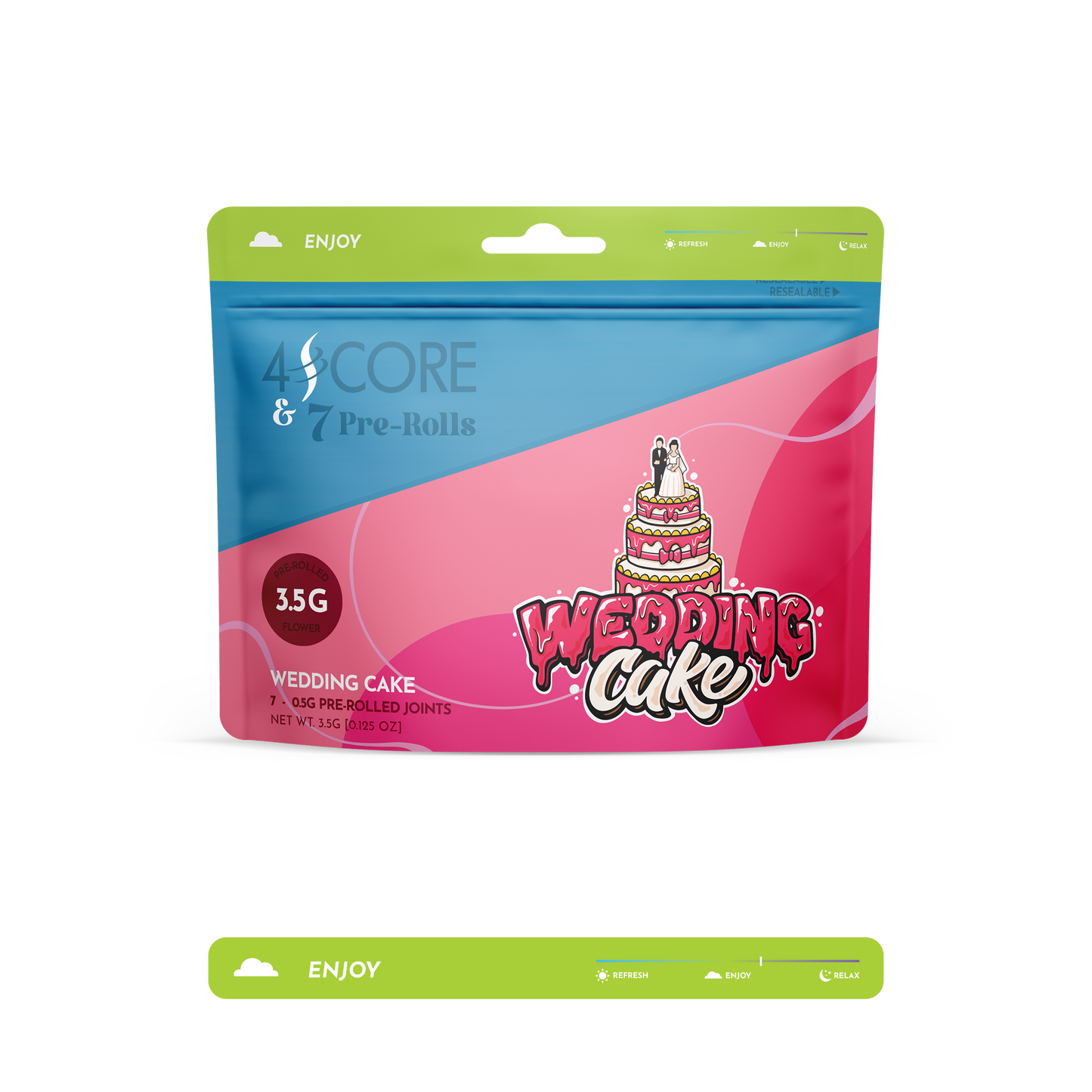 WEDDING CAKE | 7 PRE-ROLLS